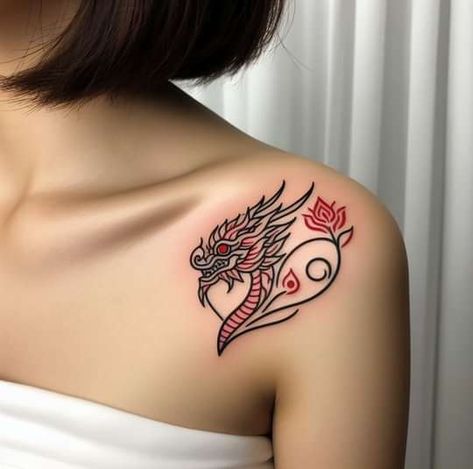 Dragon Collar Bone Tattoos For Women, Collar Bone Tattoos For Women, Lucy Tattoo, Collar Bone Tattoos, Group Tattoos, Live Tattoo, Patchwork Tattoo, Bone Tattoos, Collar Bone Tattoo