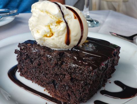 This dessert is for chocolate lovers - an expression of decadence! Sokolatopita is what Greeks call this syrup drenched chocolate cake. It contains cocoa powder, then the cake is drenched as Greeks do, with a syrup contains that contains chocolate as well. For fear of anyone saying this doesn't have enough chocolate, it's topped with […]Spread the loveThis dessert is for chocolate lovers – an expression of decadence! Sokolatopita is what Greeks call this syrup drenched chocolate cake. It contain Syrup Cake, Greek Desserts, Semisweet Chocolate, Greek Recipes, Food Obsession, Something Sweet, Cakes And More, Chocolate Desserts, Cupcake Recipes