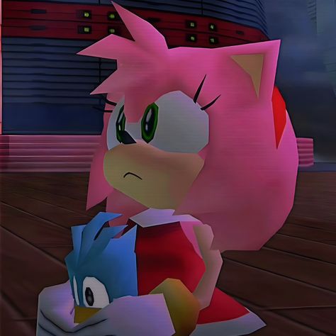 Amy Rose Pfp Icon, Amy Sonic Pfp, Amy Rose Sonic Adventure, Amy Icons Sonic, Amy Rose Aesthetic, Rose Pfp Icon, Sa2 Sonic, Movie Amy Rose, Amy Pfp