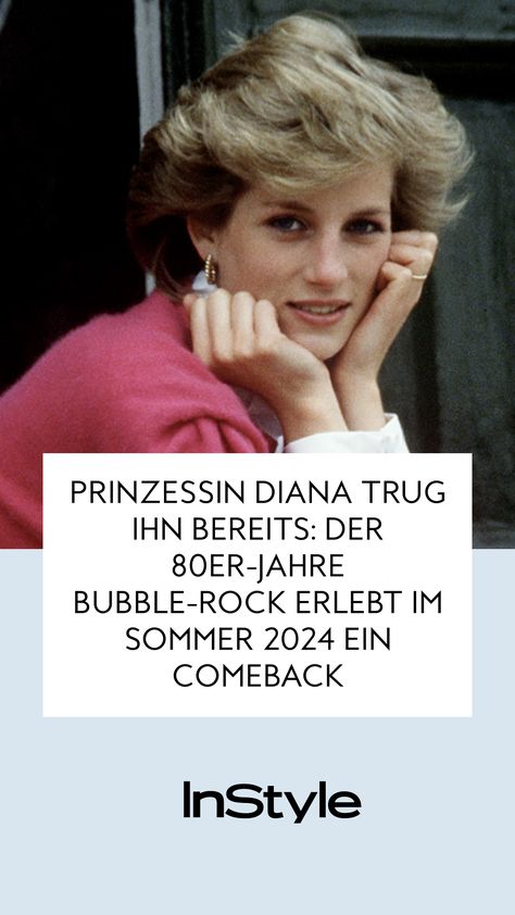 Bubble-Röcke waren schon in den 80er-Jahren ein großer Trend, den selbst Prinzessin Diana trug. Im Sommer 2024 wird er überall zu sehen seinFashion, Mode, Outfit, Styling Outfit Styling