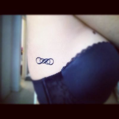 Double infinity tattoo | Tattoo Double Infinity Tattoo, Double Infinity Tattoos, Wedding Date Tattoos, Double Infinity, Tatoo Inspiration, Date Tattoos, Tattoo Now, Infinity Tattoos, Cute Little Tattoos