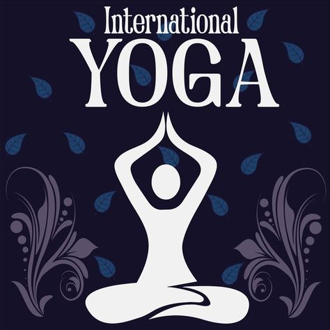 International day of yoga illustration | Premium Vector #Freepik #vector International Day Of Yoga, Yoga Illustration, Yoga Music, International Day, Premium Vector, Graphic Resources, Yoga, Music, Quick Saves