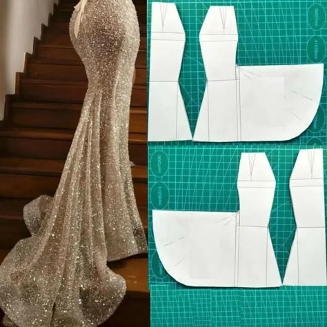 Wedding Dress Sewing Patterns, Easy Dress Sewing Patterns, Corset Sewing Pattern, Dress Sewing Tutorials, Sewing Tutorials Clothes, Fashion Design Patterns, Fashion Sewing Tutorials, Couture Sewing Techniques, Gown Pattern