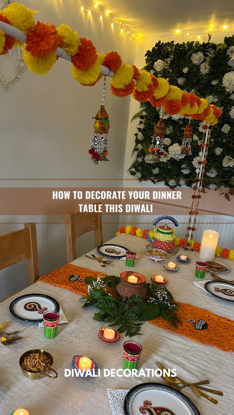 Diwali
My Diwali table
Diwali table decor
Easy Diwali ideas
Traditional Diwali decor Diwali Dinner Table Decor, Diwali Dinner, Tea And Snacks, Buffet Table Decor, Decorations Lights, Ganpati Decoration Design, Diwali Party, Diwali Decor, Ganpati Decoration