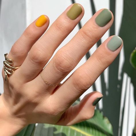 Gradiant Nails, Nail Shades, Multicolored Nails, American Nails, Nagellack Trends, Autumn Nail, Spring Nail Trends, Minimalist Nail Art, Gradient Nails