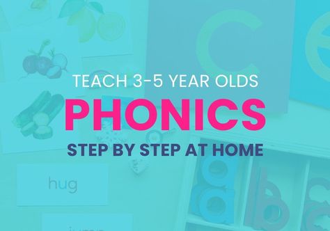 How To Teach Phonics At Home Step By Step How To Teach Phonics, Daycare Lesson Plans, Teach Phonics, Montessori Method, Montessori Lessons, Phonemic Awareness Activities, Sight Words List, Nonsense Words, Phonics Instruction