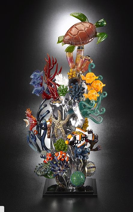 Texture Nature, Glass Coral, Glas Art, Blown Glass Art, Crystal Figurines, Chihuly, Glass Artwork, Glass Figurines, Glass Pieces