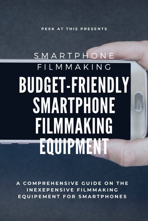 Filming Ideas, Filming Tips, Smartphone Filmmaking, Filmmaking Gear, Podcast Ideas, Podcasting Tips, Indie Filmmaking, Booming Business, Film Tips