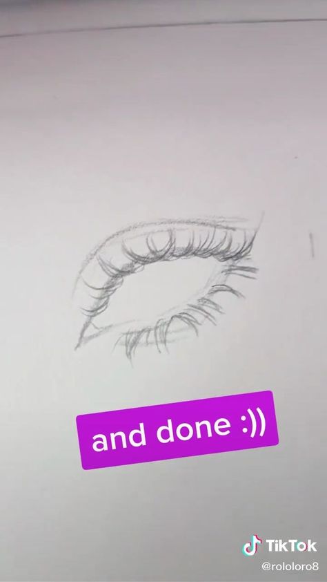 Lash Tutorial Drawing, Lashes Drawing Tutorial, Girl Drawing Sketches Simple, Eye Lashes Drawing, How To Draw Lashes, Draw Lashes, How To Draw Eyelashes, Pencil Drawings Of Girls, Eye Drawing Tutorials