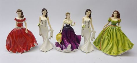 10 Most Valuable Royal Doulton Figurines: Value Guide Royal Doulton Figurines, Anastasia And Drizella, Royal Doulton China, English Rose, Women Figure, Royal Doulton, Special Gift, Pretty Woman, Bridesmaid Dresses