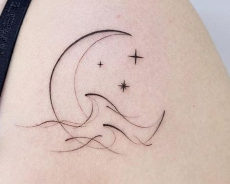 Wounded Healer Tattoo, Inner Child Tattoo Ideas, Inner Child Tattoo, Healer Tattoo, Moon Child Tattoo, Child Tattoo, Monster Ink, Borboleta Tattoo, Wounded Healer