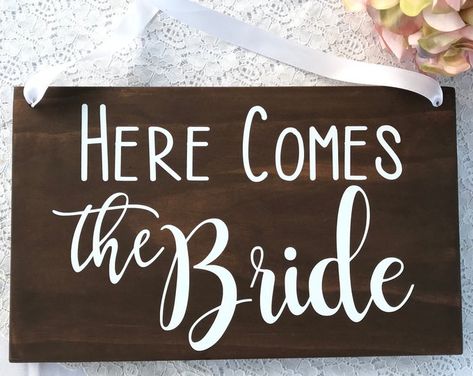 Ring Bearer Sign, Ring Bearer Signs, Font Combination, Flower Girl Signs, Wedding Sign Decor, Bride Sign, Wedding Ceremony Signs, Wooden Wedding Signs, Wood Wedding Signs