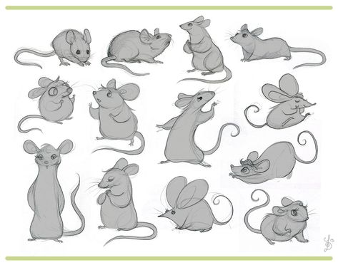 Concept Art Landscape, Mouse Illustration, Character Design Challenge, Mouse Drawing, Design Challenge, Animal Sketches, Illustration Character Design, Character Design References, Make New Friends