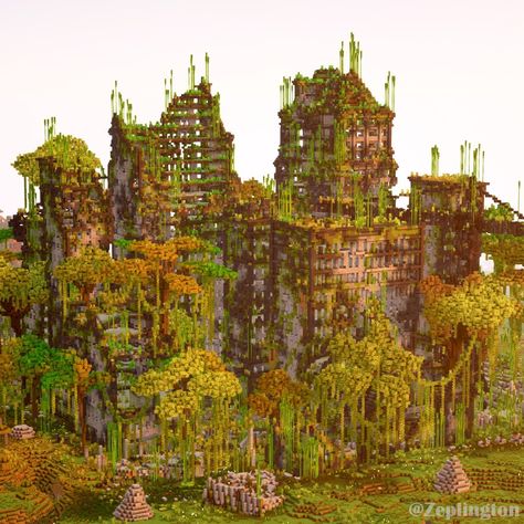 Apocalyptic City Ruin #minecraft #minecraftbuilds Underground City Minecraft, Minecraft Brutalist, Fallout Minecraft, Ruins Minecraft, Minecraft Ruins, Minecraft Mega Base, Mega Base, City Minecraft, Apocalyptic City