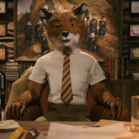 Fantastic Mister Fox Movie, Mr Fantastic Fox Pfp, Fantastic Mr Fox Pfp, Fantastic Mr Fox Aesthetic, Fantastic Mr Fox Movie, Wes Anderson Characters, Fox Icon, Fox Aesthetic, Mr Fantastic