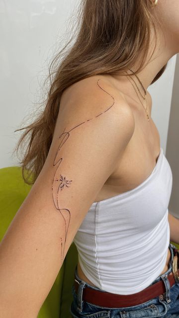 Gillian East Tattoo, Growth Tattoos For Women, Go With The Flow Tattoo, The Neck Tattoo, East Tattoo, Flow Tattoo, Brown Tattoo Ink, Browning Tattoo, Thailand Tattoo