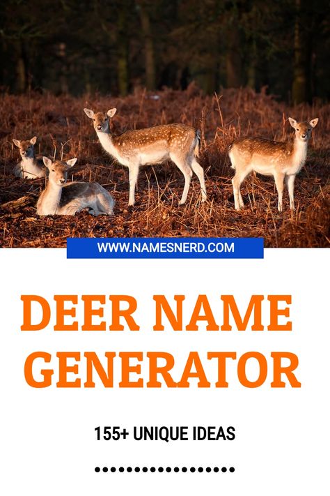 Deer Name Generator - NamesNerd Deer Names, Sven Frozen, Female Deer, Uncle Buck, Male Deer, Funny Deer, Deer Doe, Country Bears, Buck Rogers