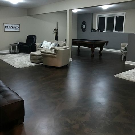 Professional Epoxy Flooring for Residential Property | Best Epoxy Flooring for Homes | ATX Epoxy Floors Residential Concrete Floors, Epoxy Floor Basement, Epoxy Floor Designs, Metallic Epoxy Floor, Concrete Stained Floors, Salon Suites, Epoxy Flooring, Basement Makeover, Cement Floor