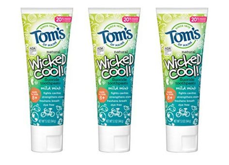 Toms Toothpaste, Bubble Gum Flavor, Gum Flavors, Kids Toothpaste, Natural Toothpaste, How To Prevent Cavities, Childrens Health, Nature Kids, Dye Free