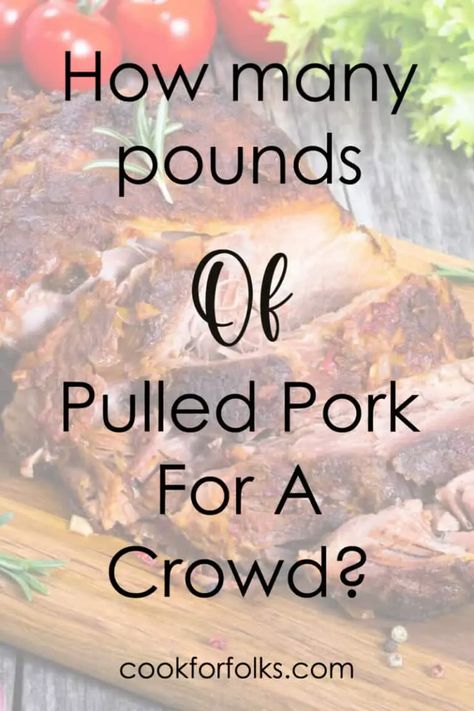 Potluck Food Ideas, Pulled Pork Dinner, Meat For A Crowd, Summer Potluck Dishes, Picnic Roast, Potluck Food, Bbq Pulled Pork Recipe, Bulk Cooking, Backyard Barbeque