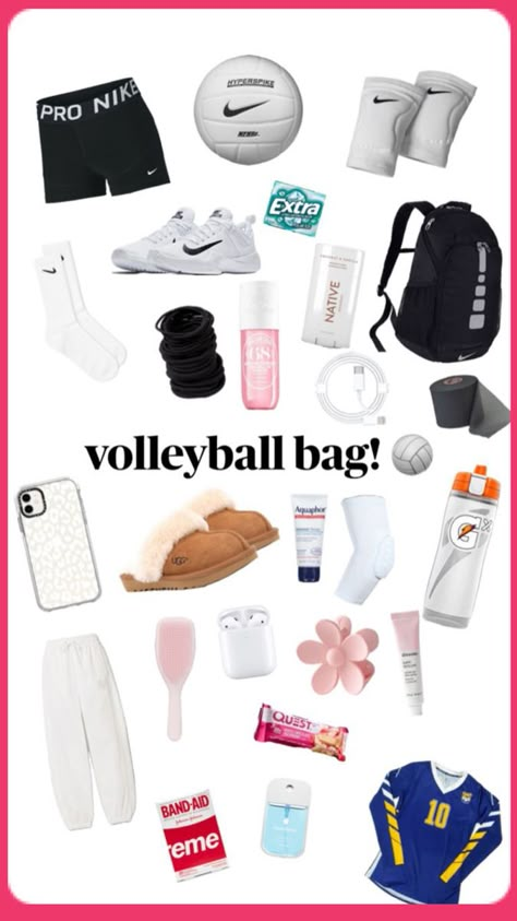 Volleyball Locker, Cute Volleyball Outfits, Volleyball Tryouts, Volleyball Camp, Best Volleyball Shoes, Sports Locker, Volleyball Bag, Volleyball Gear, Volleyball Tournaments