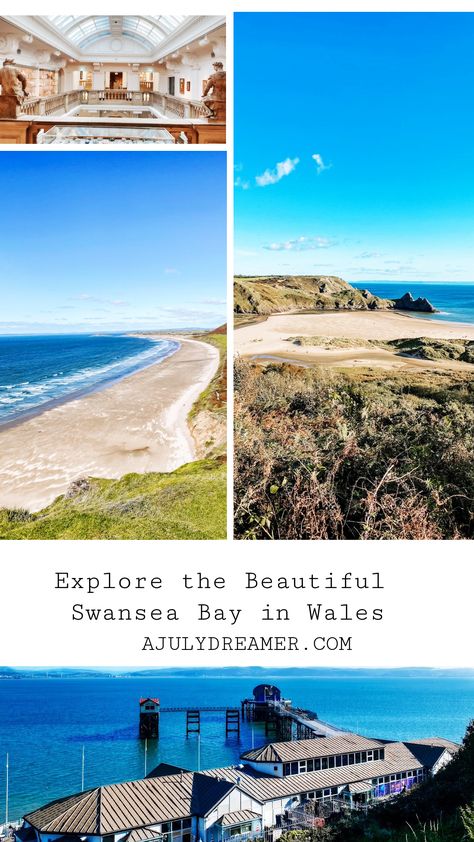 Rhossili Bay, Swansea Bay, Gower Peninsula, Visit Wales, Swansea, Best Places To Live, South Wales, Down South, Europe Travel Destinations