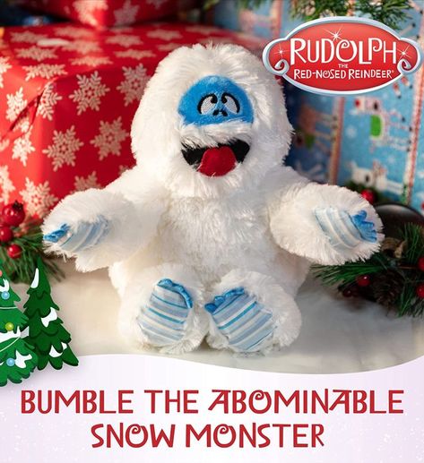 Bumble The Abominable Snowman, Huggable Teddy Bear, Snow Monster, Disney Stuffed Animals, Abominable Snowman, Ho Ho Ho Christmas, Christmas Classic, Disney Plush, Rudolph The Red