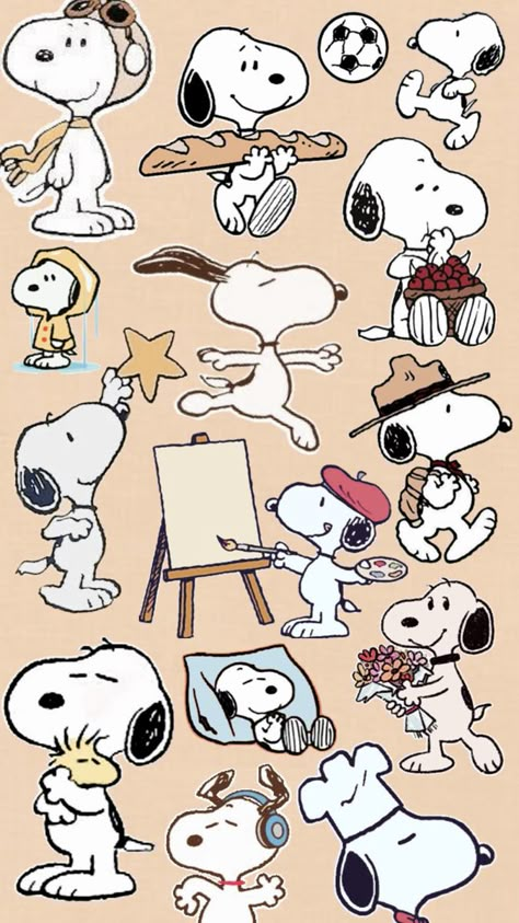 Snoopy phone wallpaper Cute Wallpapers Snoopy, Aesthetic Snoopy, Snoppy Cute Background, Snoopy Aesthetic Wallpaper, Snoopy Doing Things, Phone Wallpaper Snoopy, Snoopy Lockscreen, Snoopy Aesthetic, Snoopy Art