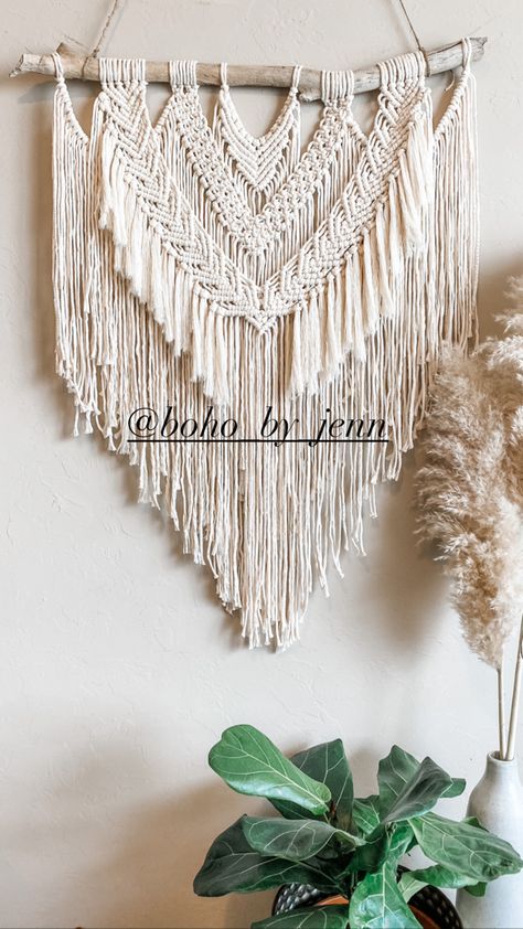 Honorable Weaving, Driftwood Hanging, Macrame Wall Hanger, Macrame Dream Catcher, Macrame Wall Decor, Macrame Wall Hanging Patterns, Boho Chic Wedding, Macrame Decor, Macrame Tutorial