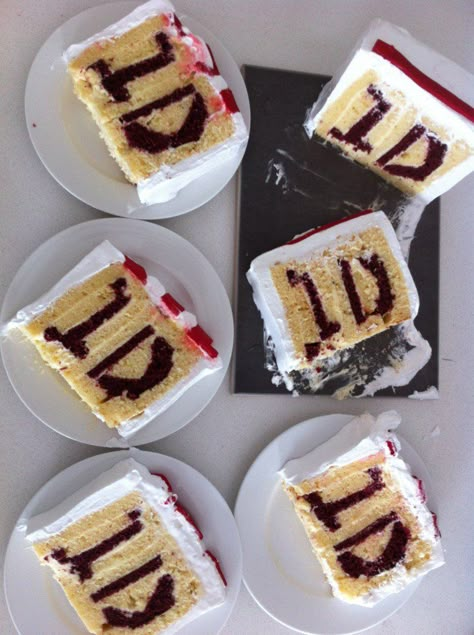 One Direction Party Ideas, One Direction Logo, One Direction Party, One Direction Cakes, One Direction Birthday, 1d Core, One Direction Core, One Direction Cake, Cake Slices