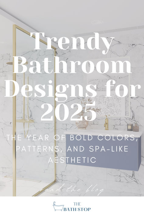 Read the blog! 2025 is all about embracing bold, vibrant colors instead of neutral tones, creating luxurious spa-like “spathrooms” with smart fixtures and relaxing scents, and adding playful patterns for a fresh, nature-inspired vibe. Minimalism remains popular with clean lines and sleek designs, while earthy luxury takes center stage with warm neutrals, mossy greens, and wood elements. These trends combine comfort, style, and a touch of opulence to elevate any bathroom space. Bathroom Style 2024, Shower Panels Wall Ideas Quartz, Forest Aesthetic Bathroom, Tan Wall Bathroom Ideas, Bathroom Inspiration 2024, Minimalist Master Bath Ideas, Rust Color Bathroom Ideas, Bathroom Remodel Mood Board, Grey And Beige Bathroom Ideas