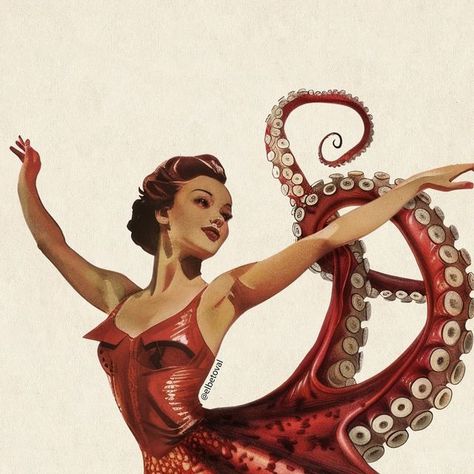 Beto Val on Instagram: "Dancer #2
Vintage surrealism | collage digital.
Beto Val. 2024.
www.elbetoval.com

#dancer #digitalart #elbetoval #collagedigital #collageart #yorokobu #vintagecollage #collageartist #collageartists #visualspirits #octopus #collageartwork #collageworldwide #collageworld #aquarium #thecollagecommunity #surrealism #alcreators #collagear #culturainquieta #collageartworkhub #collageartistsx #collage  #redcollageco #surrealismworld #amazinganimals #surrealismartcommunity #animalovers #amazing" Vintage Surrealism, Surrealism Collage, Collage Artwork, Vintage Collage, Shrink Plastic, Collage Artists, Paper And Ink, Community Art, Collage Art