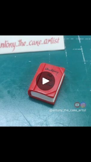 8.1K views · 269 reactions | How to make a book with fondant | fondant book | cake topper
.
.
.
Hi this is the easiest way to make fondant book
.
.
.
#fondant
#fondantbook
#fondantdoll
#fondantfigurine
#cakeartist
#cakeart
#caketopper
#cakedesign
#cakedecorating
#birthdaycake
#weddingcake
#gumpaste
#modellingchocolate
#cake
#cakes | Antony Bidesh | Karan Aujla · Tauba Tauba (From "Bad Newz") Fondant Book Topper, Book Fondant, Fondant Book, Book Cake Topper, Tauba Tauba, Karan Aujla, Make A Book, Modelling Chocolate, Girl Reading Book