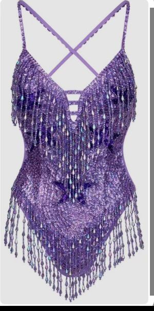 Purple Rave Outfit, Body Carnaval, Leotard Outfit, Sparkly Bodysuit, Glitter Bodysuit, Purple Bodysuit, Sequin Bodysuit, Taylor Swift Tour Outfits, Preformance Outfits