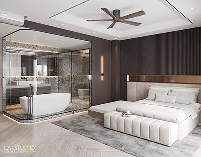 Master Bathrooms With Bathtub, Hotel Room Suite Interior Design, Bedroom Bathroom Open Concept Master Suite, Luxury Bedroom Floor Plan, Connected Bathroom And Bedroom, Suite Room Design Hotel, Bathtub In Bedroom Master Suite, Bathtub In The Bedroom, Small Luxury Hotel Room