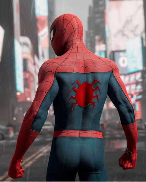 Spider Man Classic Suit, Spiderman Design, Reference Pose, Spiderman Ps4, New Actors, Marvel Spiderman Art, Ultimate Spiderman, Design Artwork, Classic Suit