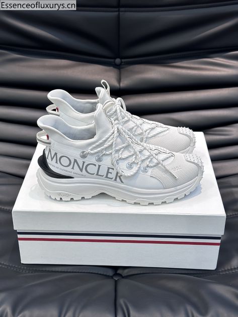 Moncler Trailgrip Lite2 Low Top Sneakers White Moncler Trailgrip, Online Shopping Shoes, White P, Low Top Sneakers, Shoes Nike, Replica Handbags, Sneakers White, Low Top, Top Sneakers