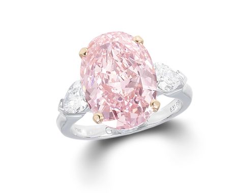 Graff Diamond Ring, Colored Stone Engagement Rings, Graff Diamonds, Pink Diamond Engagement Ring, Oval Cut Diamond Rings, Expensive Diamond, Pink Engagement Ring, Pink Diamond Ring, Stone Engagement Rings