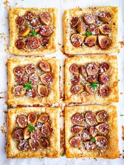 Fig Pastry, Fig Pastries, Baked Figs, Fig Pastry Recipes, Fig Puff Pastry, Fig Puff Pastry Dessert, Fig Baked Goods, Fig Dessert Recipes, Fig Tarts