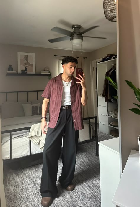 Media posts by christian (@kfchristian) / X Trendy Outfits Men Summer, Unisex Summer Outfits, Minimalist Men Outfit, Retro Outfits Men, Minimalist Style Men, Retro Vintage Outfits, A Week Of Outfits, Asian Retro, Week Of Outfits