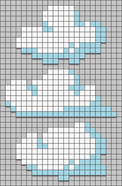 Colorful Perler Bead Patterns, Cloud Perler Bead Patterns, Cloud Perler Beads, Cloud Pixel Art, Cloud Bead Pattern, Cross Stitch Clouds, Cloud Grid Pattern, Cloud Cross Stitch, Mini Perler Beads