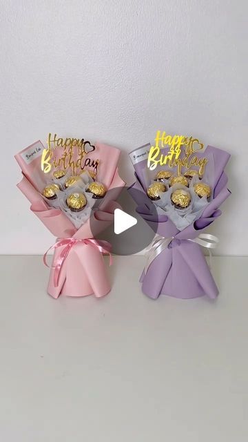 Snack Bouquet Diy Birthday Gifts, Chocolate Bukey Ideas, Chocolate Ideas Gifts, Bouquet Of Flowers Gift Birthdays, Chocolates Bouquet Diy Gift Ideas, Bouquet Ideas Gift, Chocolate Flower Bouquet, Ferrero Bouquet, Customized Gift Ideas