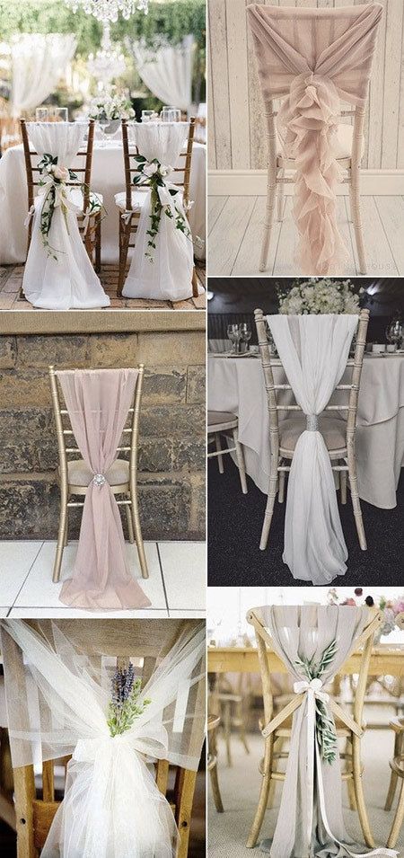 12 Creative DIY Ways to Decorate Your Wedding Chair – Clear Wedding Invites Outdoor Wedding Chair Decorations, Bridal Chair Decorations, Wedding Chair Decorations Diy, Chair Decoration Ideas, Outdoor Wedding Chairs, Wedding Chairs Diy, Bridal Shower Chair, Bridal Chair, Brides Chair