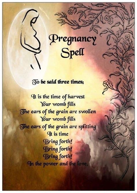 Sigil For Fertility, Fertility Ritual Pagan, Fertility Witchcraft, Fertility Spell Jar, Fertility Spell, Pregnancy Prayer, Witchy Spells, Pregnancy Affirmations, Manifestation Spells