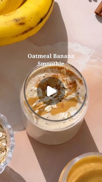 Foodie on Instagram: "Let’s do another smoothie! 🍌 Look no further! Introducing Oatmeal Banana Smoothie! 🥣✨ Omg, it is so amazing!

Follow along for the recipe 

Over 200 hundred more recipes 

Trust me, you NEED to make this ASAP - it’s like a party in your blender! 🎉 Who knew getting your daily oats could taste this good? 😋 

ENJOY! 

#healthyeating #Oatmeal #healthy #Treats #healthylifestyle #bananas #foodporn #peanutbutter #healthyliving #smoothie #healthyrecipe #healthyfood" Green Smoothie Diet, Oatmeal Banana, Banana Smoothie Recipe, Detox Smoothie Recipes, Easy Detox, Smoothie Challenge, Easy Smoothie Recipes, Easy Smoothies, Flaxseed