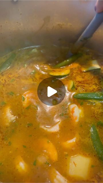 Shrimp Soup Mexican, Fish Soup Recipe Mexican, Mexican Fish Soup, Caldo Soup, Mexican Seafood Soup, Shrimp Soup Recipes, Mixed Seafood Recipe, Sliced Carrots, Mexican Seafood