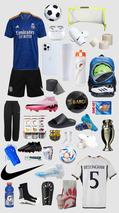 Cute Soccer Pictures, Soccer Training Workout, Womens Soccer Cleats, Soccer Essentials, Football Bag, Soccer Bag, Soccer Outfit, Soccer Inspiration, Soccer Outfits