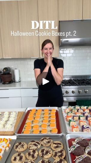 443K views · 50K reactions | DITL Making Halloween Cookies Boxes pt. 2 🎃

They look so cute together 🥹 I can’t wait to share some of these recipes!! #DITL #halloween #cookieboxes | Chelsey White | Coldplay · Sparks Making Halloween Cookies, Coldplay Sparks, Skull Pizza, Happy Haunting, Dyi Projects, Cookie Box, Halloween Cookies, Coldplay, Holiday Desserts