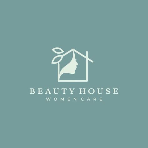 Beauty house women care logo design vect... | Premium Vector #Freepik #vector #natural-beauty #beauty #clean-face #beauty-care House Of Beauty Logo, Pet Shop Logo Design, Cleaning Company Logo, Care Logo Design, Logo Design Women, Pet Shop Logo, Hair Salon Logos, Beauty House, Ramadan Kareem Vector