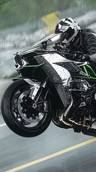 Heavy Bike, Kawasaki Ninja H2r, Ninja H2r, Hd Phone Wallpapers, Bikes Girl, Kawasaki Ninja, Sport Bikes, Hd Wallpaper, Phone Wallpaper